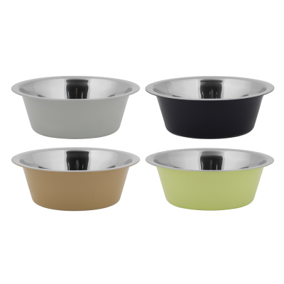 VETTA Миска для домашних животных, нерж. сталь, 17,5х6,5 см, 850 мл, 4 цвета