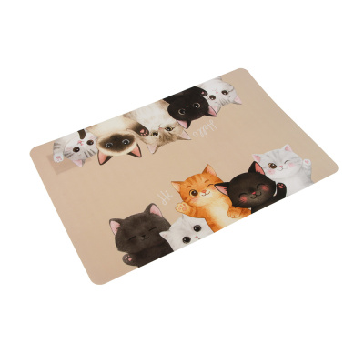 Коврик под миску тм VETTA, полипропилен, 43*28см