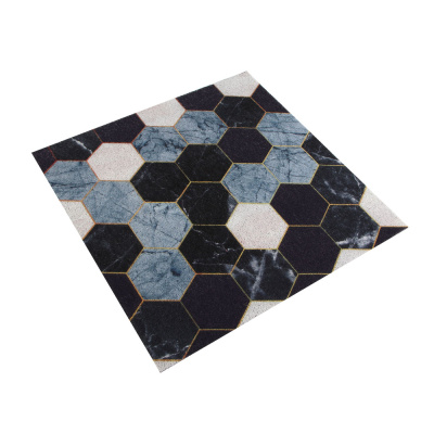 Коврик вырезной тм VETTA Соты, 80х80см, 2 дизайна