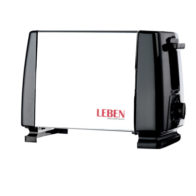 LEBEN Тостер 750Вт, 2 отдела, 6 степеней поджарки, арт.HJT-016S