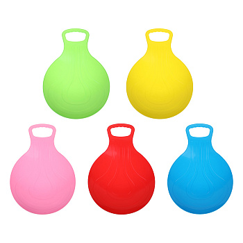 BY SPORT Ледянка пластиковая, размер 53х36см, РР, цвета МИКС