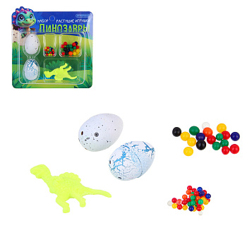 Набор растущие игрушки "Динозавры", ИГРОЛЕНД, PP, TPR