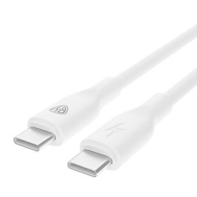 Сетевое ЗУ с кабелем BY Ньютон 20Вт, USB-C PD, каб. C-C, 3А, 1м, 110-220В, 50/60 Гц, белый