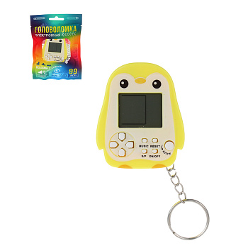 ИГРОЛЕНД Головоломка электронная, звук, 10х14,7см, ABS, 6 дизайнов