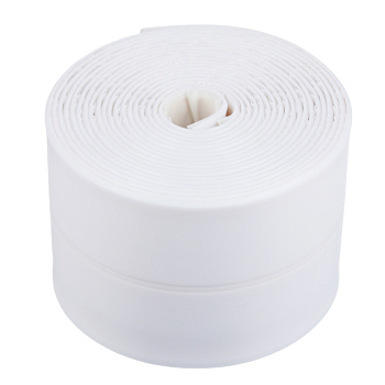 ЕРМАК Лента бордюрная самоклеящаяся белая 60ммх3,35м, полиэтилен