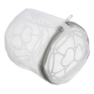 Мешок для стирки белья тм VETTA, цилиндр, на замке, пластик, полиэстер, d15х16h см