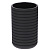 Стакан LAGO, чёрный, пластик, SWP-2410-BLK-02