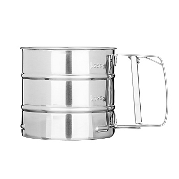 VETTA Кружка-сито для просеивания муки, d10см, объем 375гр, нерж.сталь