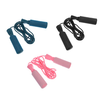 Скакалка тм BY SPORT, 2,8м, d4,2мм, 608Z, ПВХ, ПП, БНК, 3 цвета