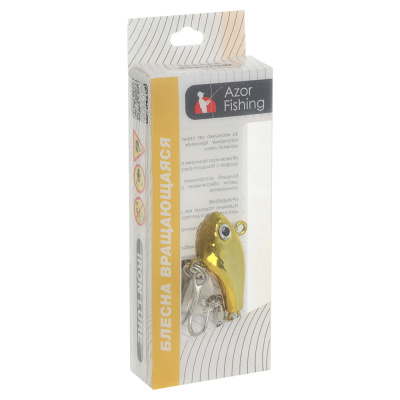Блесна "Тейлспин Про" тм AZOR FISHING, 14гр, 5 цветов