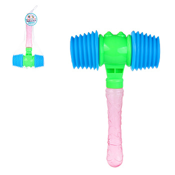 Игрушка для малышей "Молоточек-пищалка", ИГРОЛЕНД, 26,5см, PS, PP, PVC