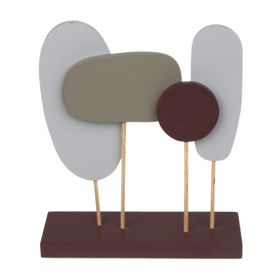 Декор на подставке "Абстракция", 15х5х18 см, МДФ