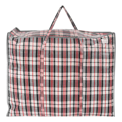 Сумка хозяйственная тм VETTA Клетка, 70x55x30см, 115 литров, до 10кг, полипропилен, 2 цвета