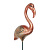 Фигурка на стержне "Фламинго" тм INBLOOM, 15х5х60см, пластик, металл