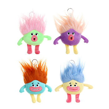ИГРОЛЕНД Брелок мягкий "Губастик" с подвесом, 12 см, полиэстер, 4 вида