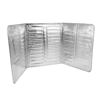 Экран защитный от брызг тм VETTA, 32,5х84см, алюминий