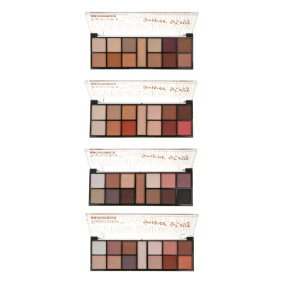 Тени для век матовые и сияющие 13 цветов тм Topcolor, 15,6 гр, TC3066
