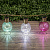 Светильник сад. на солн. батарее тм INBLOOM, 8.5х13.5см, 4LED, шампань, 40mAh Button cell, 1реж., PP