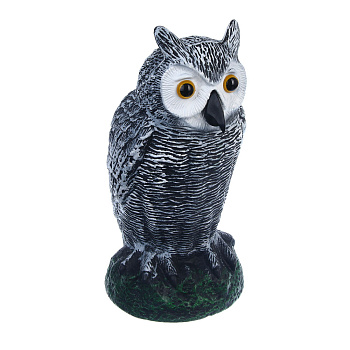 Фигура садовая "Сова" тм INBLOOM, 26x13см, HDPE