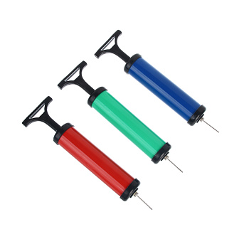 Насос для мячей тм BY SPORT, 19см, игла в комплекте, ПП