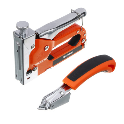 ЕРМАК Набор, степлер + антистеплер + 5000 скоб.