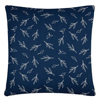 PROVANCE Нэви Наволочки 70х70см, 100% хлопок, бязь, 2шт, синий