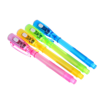 Ручка-шпион с невидимыми чернилами, 4 цвета, шоу-бокс