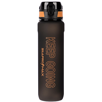 SILAPRO MAX Бутылка спортивная с замком, BLACK, 900мл, PC