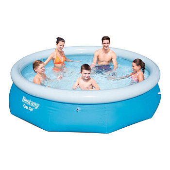 BESTWAY Бассейн с надувным бортом 305х76см, 3638л, 57266