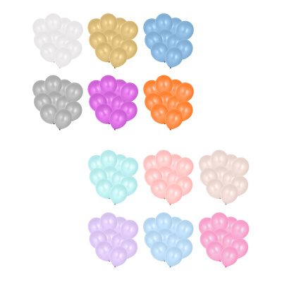 Набор воздушных шаров тм Fntastic, 10шт, 12", перламутр и пастель, 12 цветов