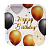 Набор тарелок бумажных тм Fntastic, 6 шт, Happy birthday! 18x18 см