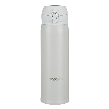 SATOSHI Термос-кружка с крышкой на защелке, 450мл, нерж. сталь