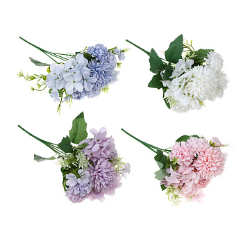 LADECOR Букет искусственных цветов, 30 см, пластик, ткань, п