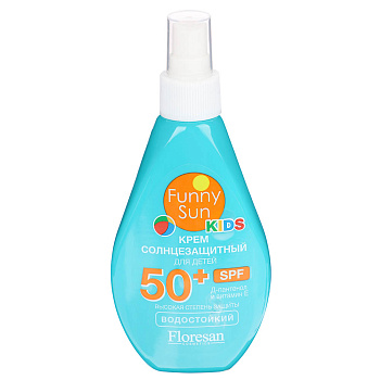 Крем солнцезащитный детский Floresan SPF 50+, 160мл