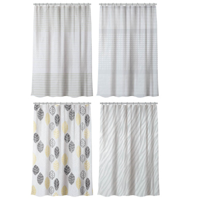 Штора для ванной тм VETTA Scandi, ПЕВА 80 г/м2, 180x180 см, 4 дизайна