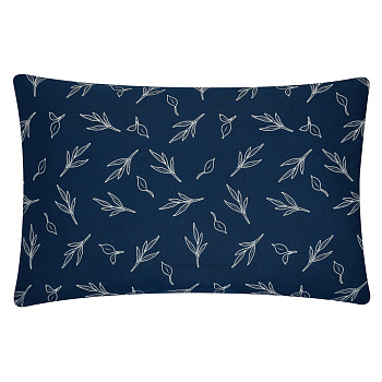 PROVANCE Нэви Наволочки 50х70см, 100% хлопок, бязь, 2шт, синий