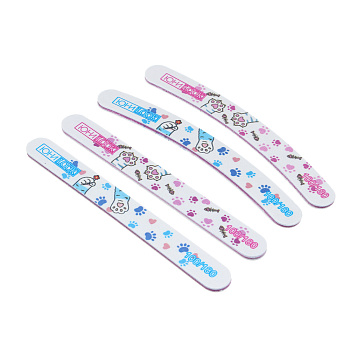 Пилка шлифовальная тм ЮL2-х сторонняя, 100/180 грит, ЭВА, пластик, 17,8 см, 2 формы