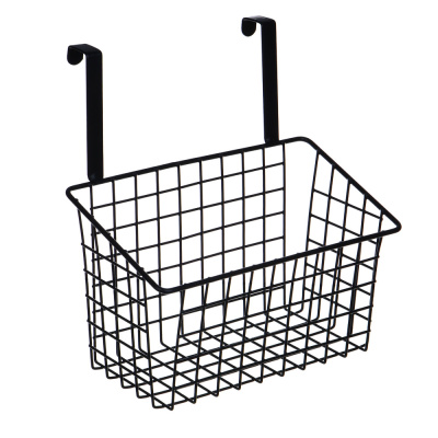 Корзина подвесная для кухонных шкафов тм VETTA, 25,5х14,5х27см, металл, цвет черный