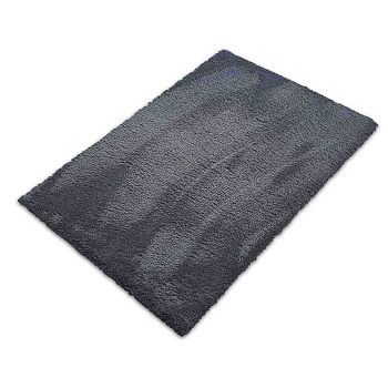 Коврик плюшевый 40х60 т.серый 03