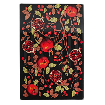 Доска стеклянная Гранат 20x30x0,4см, стекло