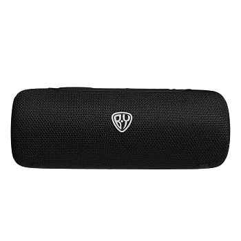 Колонка беспроводная BY EchoTube 8Вт, 2000мАч, BT5.3, USB, AUX, тканевый корпус,ВШГ 9x24x9см, черный