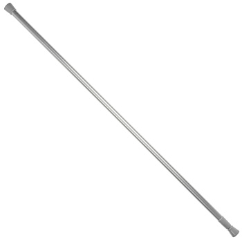 Карниз для шторы в ванную тм VETTA, 140-260 см, алюминий, серебристый