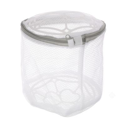 Мешок для стирки белья тм VETTA, цилиндр, на замке, пластик, полиэстер, d15х16h см