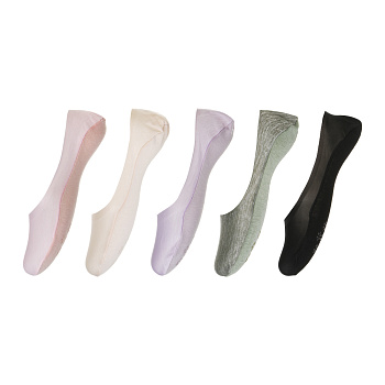 Носки-подследники, тм GALANTE, р. 23-25, 80% хлопок, 20%спандекс, цвета в ас-те