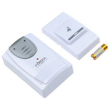 Звонок беспроводной дверной BY, 32 мелодий, 1x23A, 2xAA