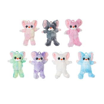 Игрушка мягкая "Котюня ушастик" 15 см, полиэстер, 8 цветов, ТМ ИГРОЛЕНД