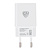 BY Сетевое зарядное устройство Usual 10Вт, 1хUSB-А, 2А, 5В,110-240В, 50-60Гц, пластик, белый