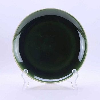 Тарелка закусочная 20,5см, тм MILLIMI Верде, керамика