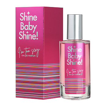 Парфюмерная вода женская тм BELLERIVE Shine Baby Shine! I'm too Sexy, 50 мл