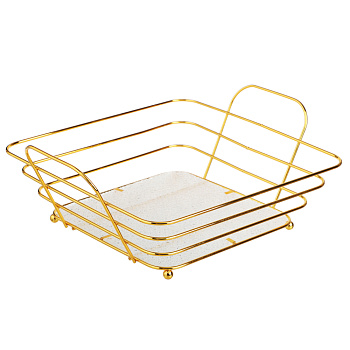 SATOSHI Кантри Корзина для фруктов 27х23х10см, сталь, акрил